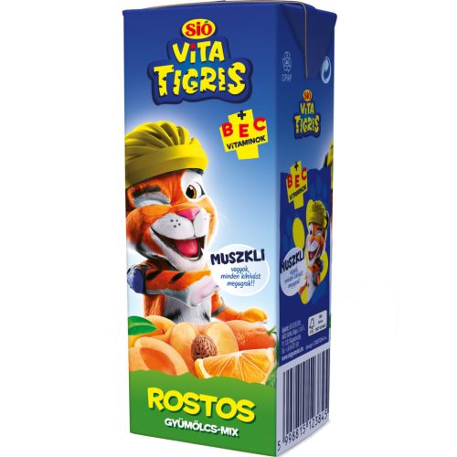 SIÓ Vitatigris Rostos gyümölcs-mix 20% 0,2L  