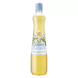 YO Cukormentes Bodza szörp 0,7L  DRS