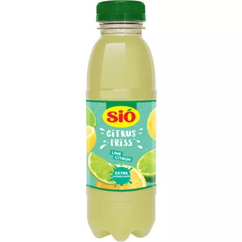 SIÓ CitrusFriss LimeCitrom 12% 0,4L  DRS