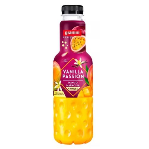 Granini Sensation vaníliaízű vegyes gyümölcsital 0,75 l DRS